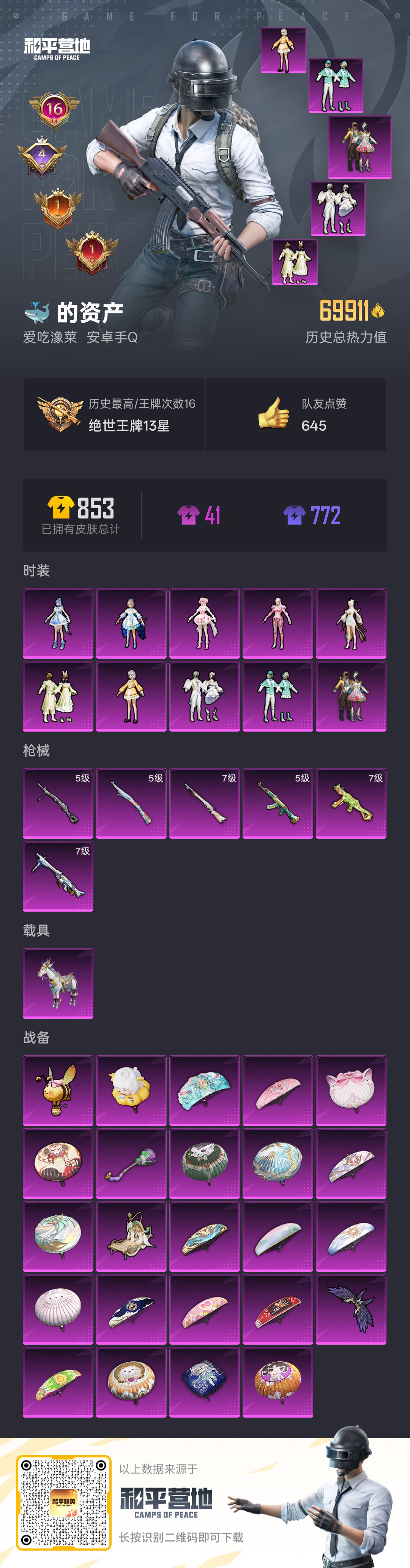 HPCMW466728和平精英账号详情图8