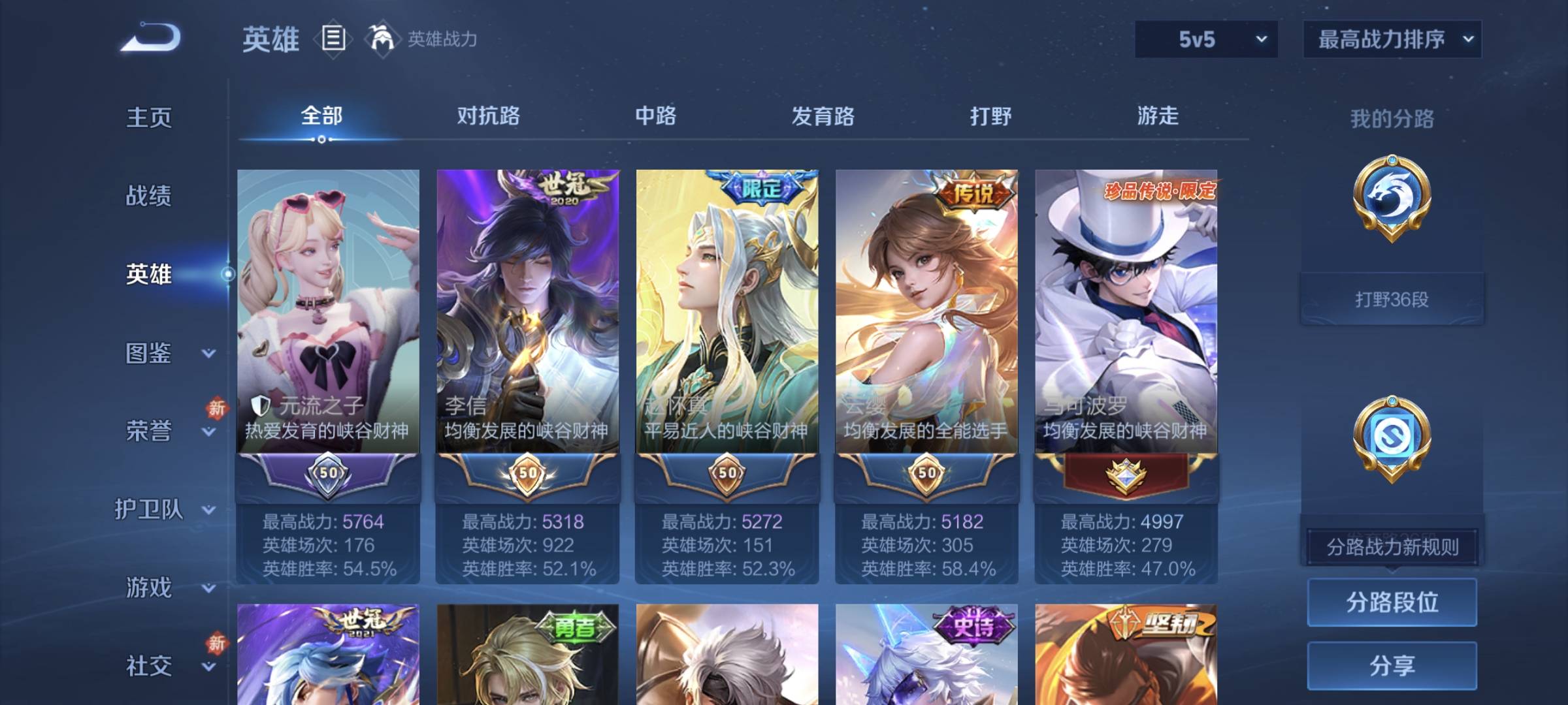 WZCMW4200669王者荣耀账号详情图3