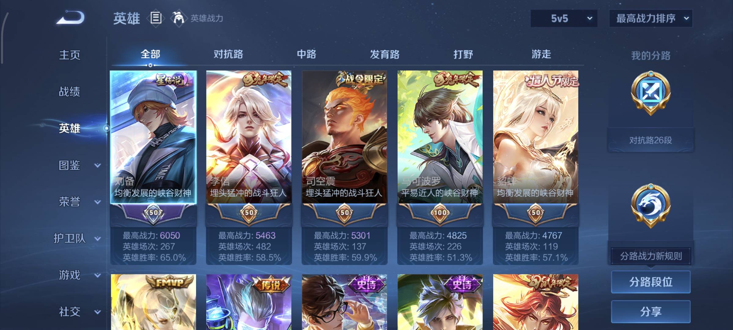 WZQM4136093王者荣耀账号详情图4