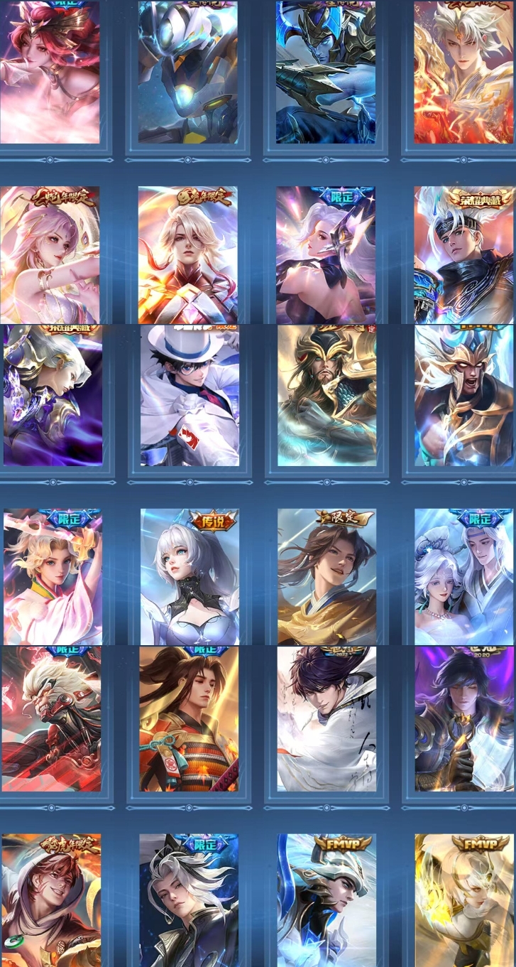 王者荣耀账号苹果QQ128英雄-362皮肤-【V8 2典藏 1珍品 4星传说 31传说 362皮肤 128英雄】猴子历史