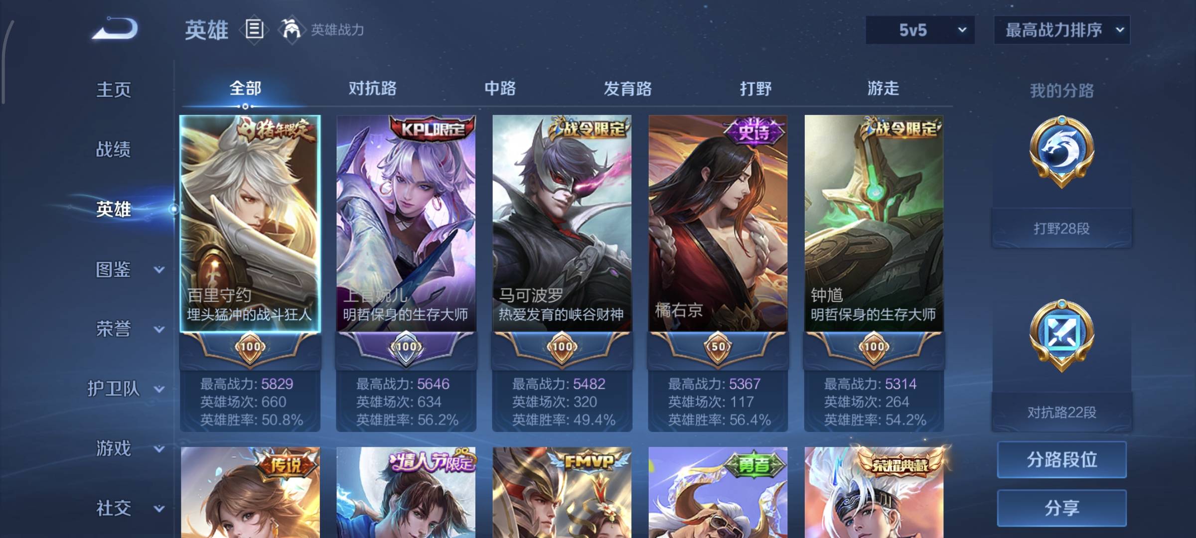 WZQM4136054王者荣耀账号详情图5