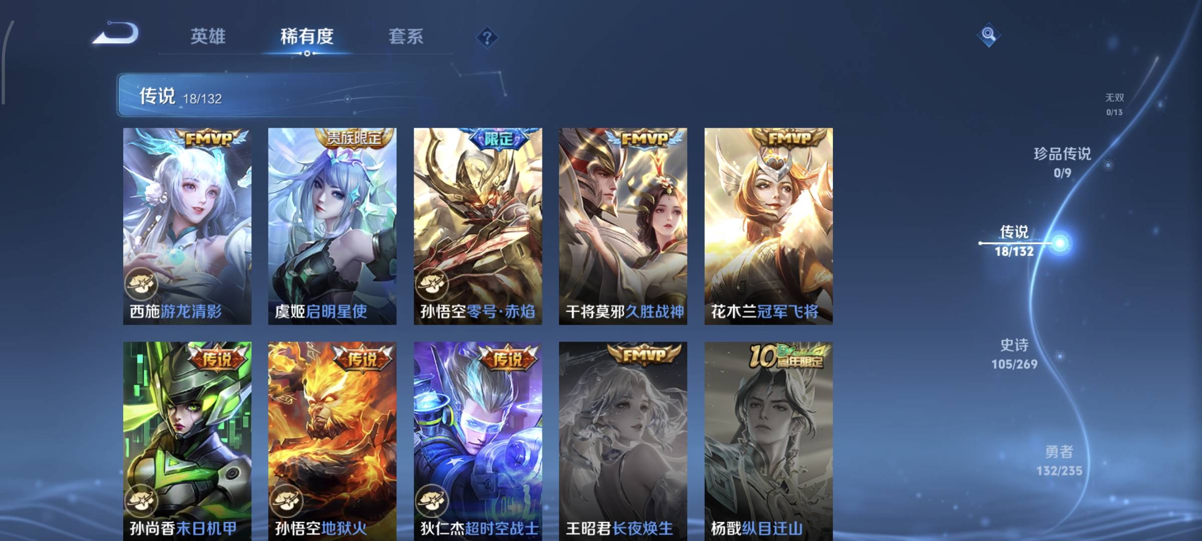 WZCMW4135970王者荣耀账号详情图9