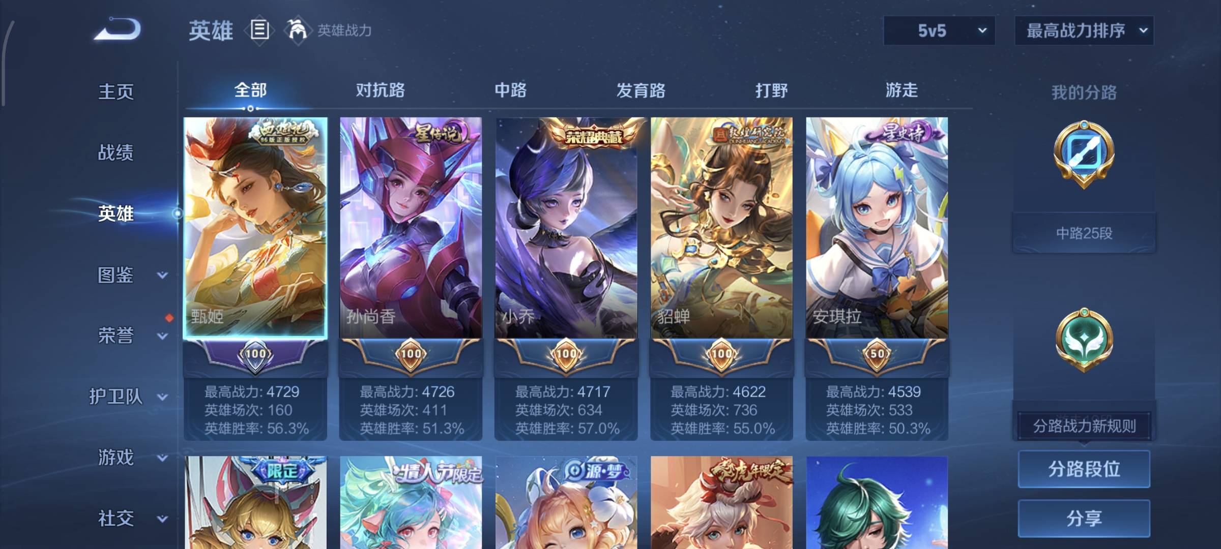 WZCMW4136107王者荣耀账号详情图4