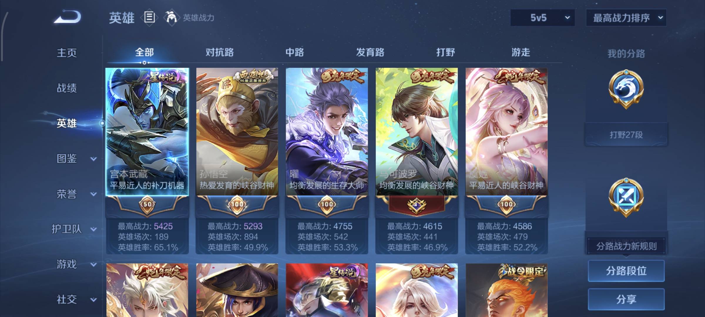 WZCMW4135821王者荣耀账号详情图3