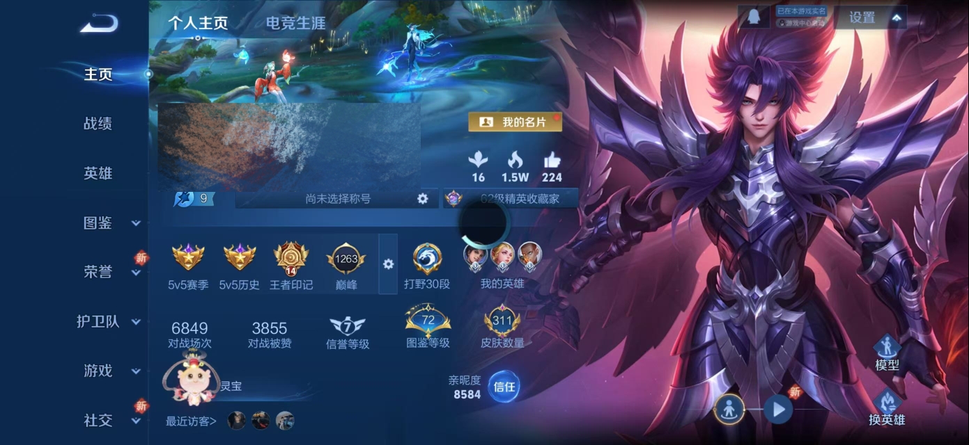 WZQM4158605王者荣耀账号详情图4