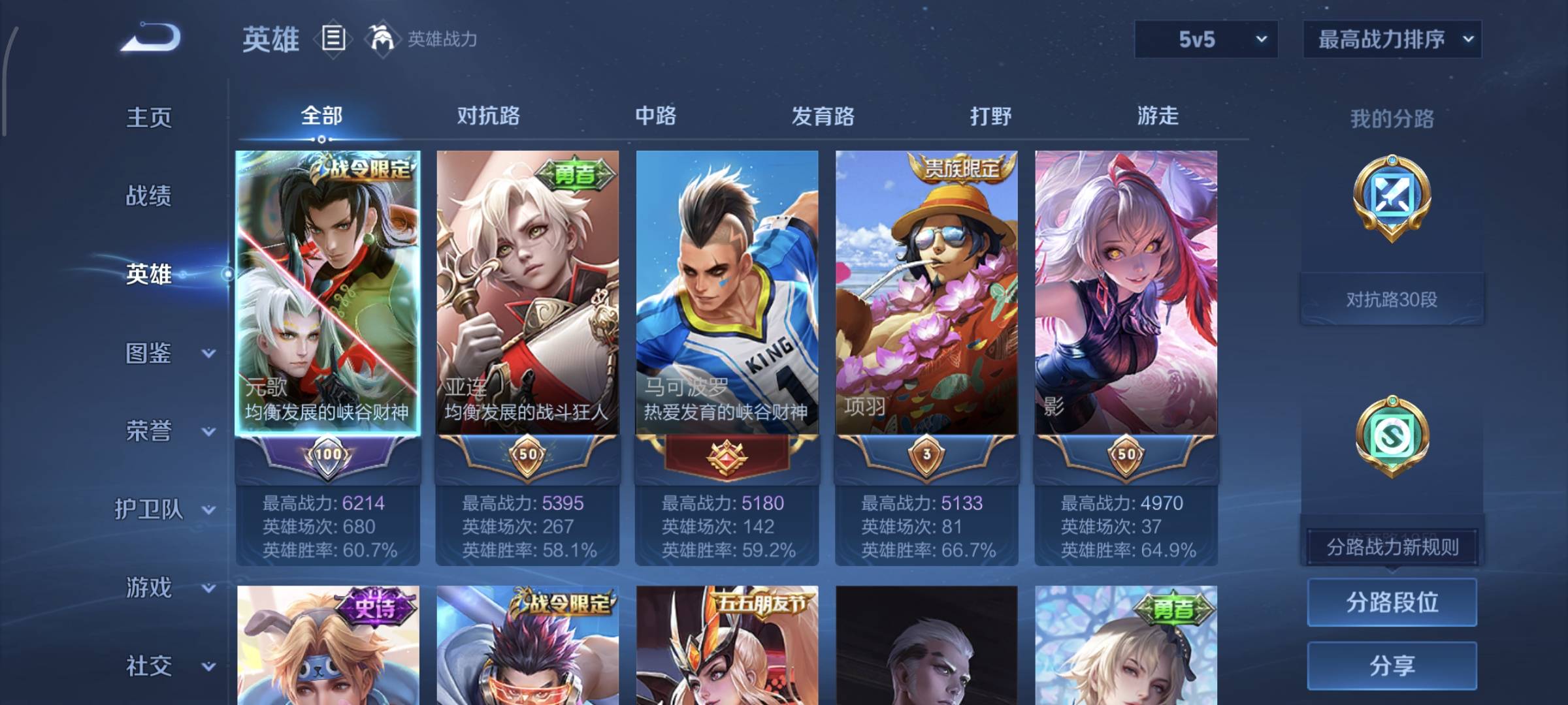 WZCMW4135583王者荣耀账号详情图3