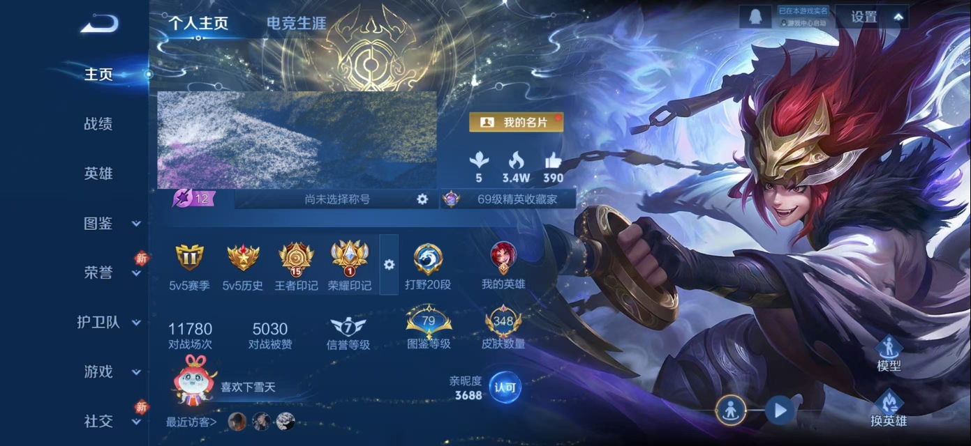 WZQM4136253王者荣耀账号详情图3