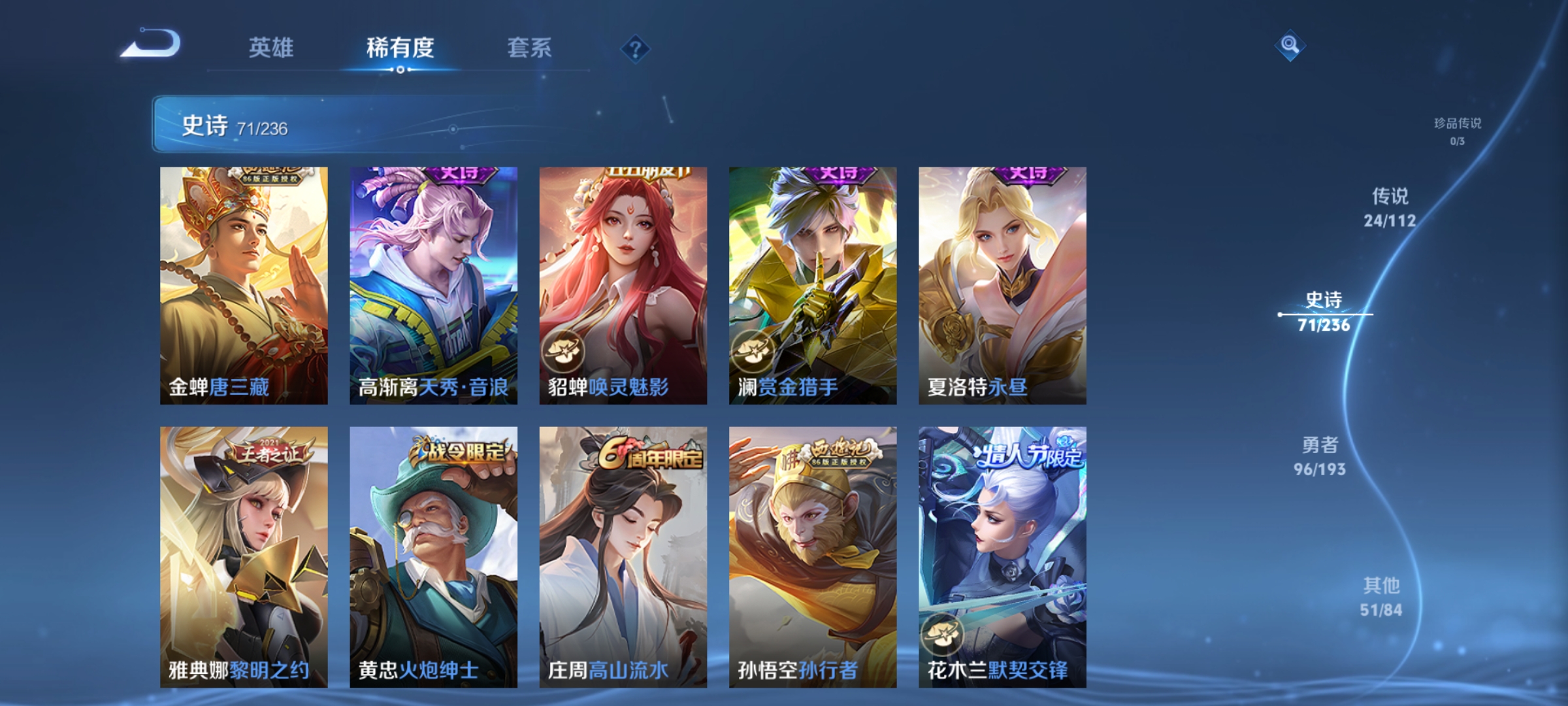 WZQM3183665王者荣耀账号详情图14