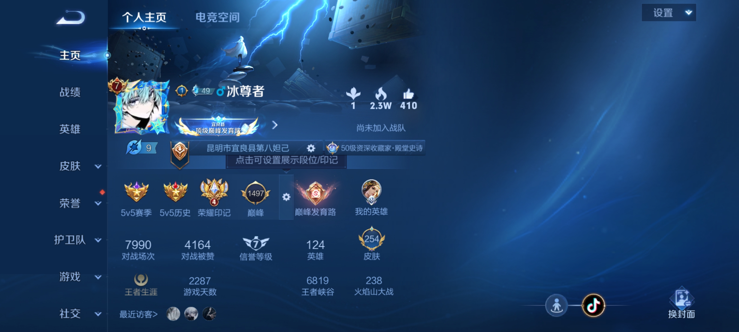 WZQM3184432王者荣耀账号详情图2