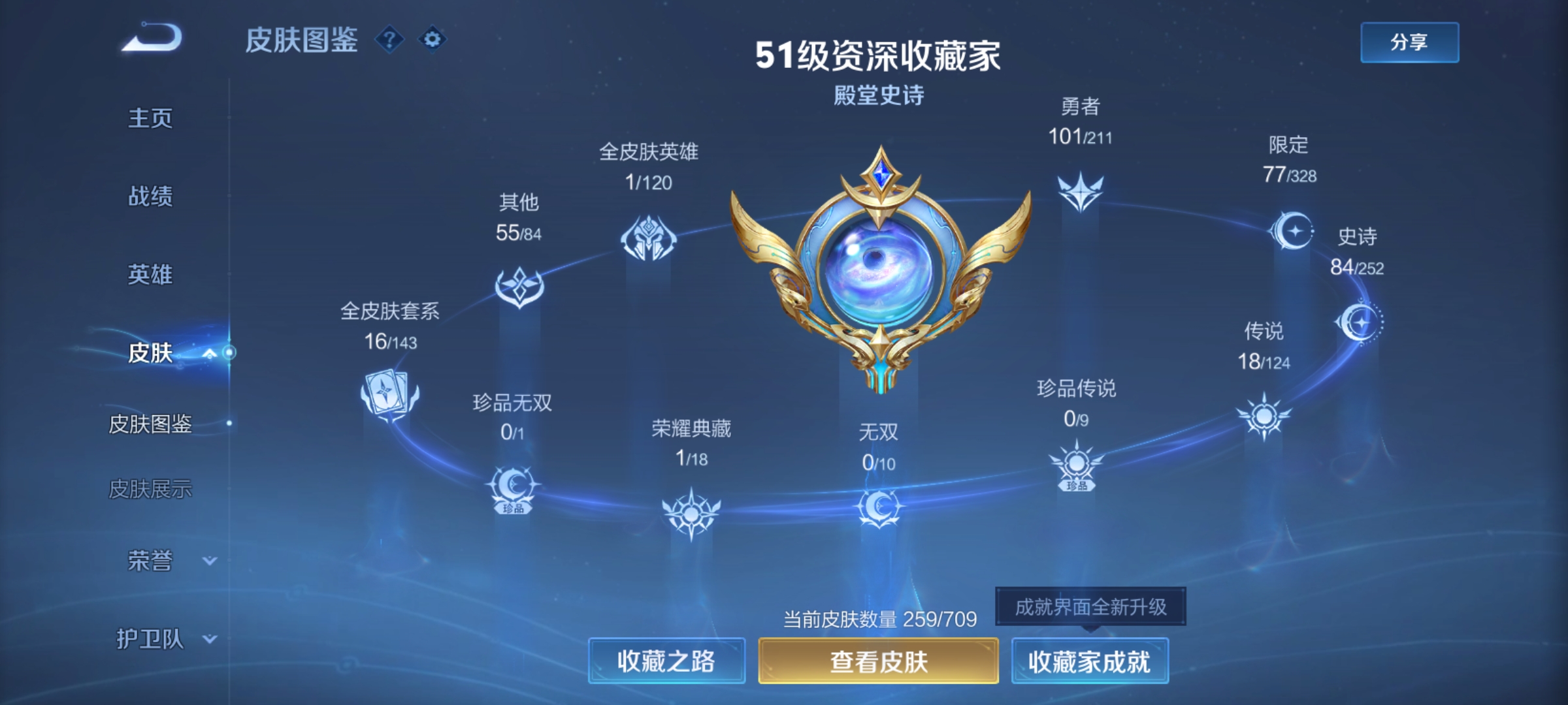 WZQM3186747王者荣耀账号详情图5