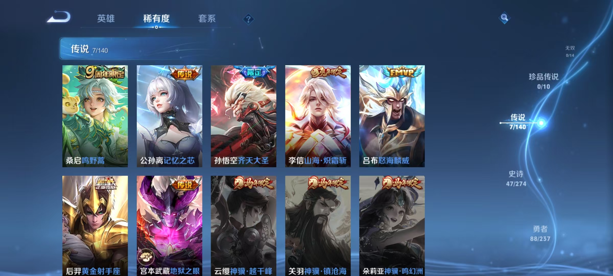 WZCMW4164885王者荣耀账号详情图4