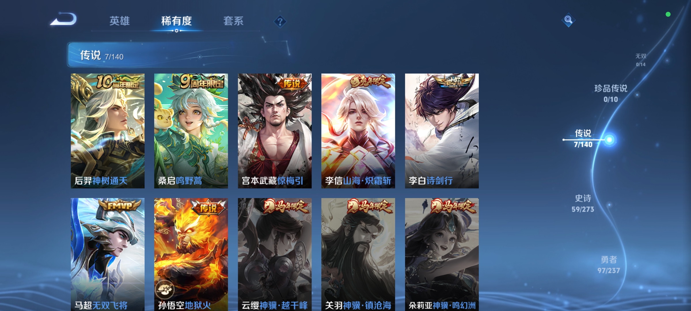 WZCMW4163057王者荣耀账号详情图4