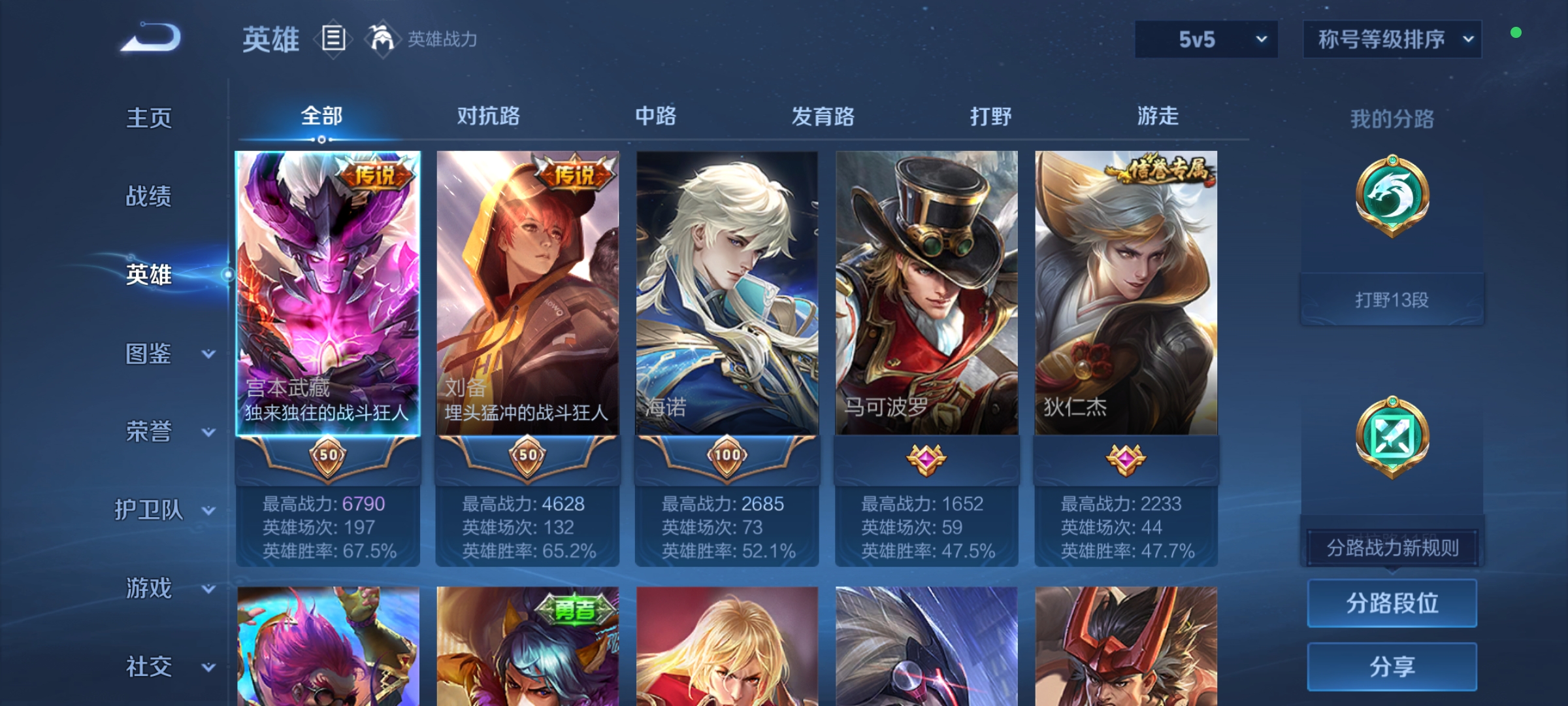 WZCMW4167575王者荣耀账号详情图2