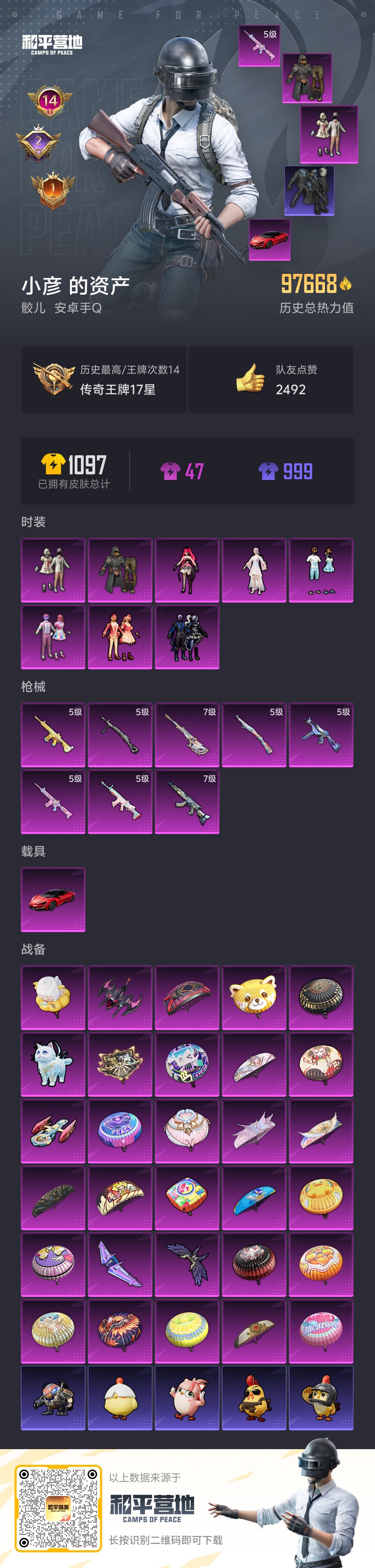 HPCMW3422247和平精英账号详情图41