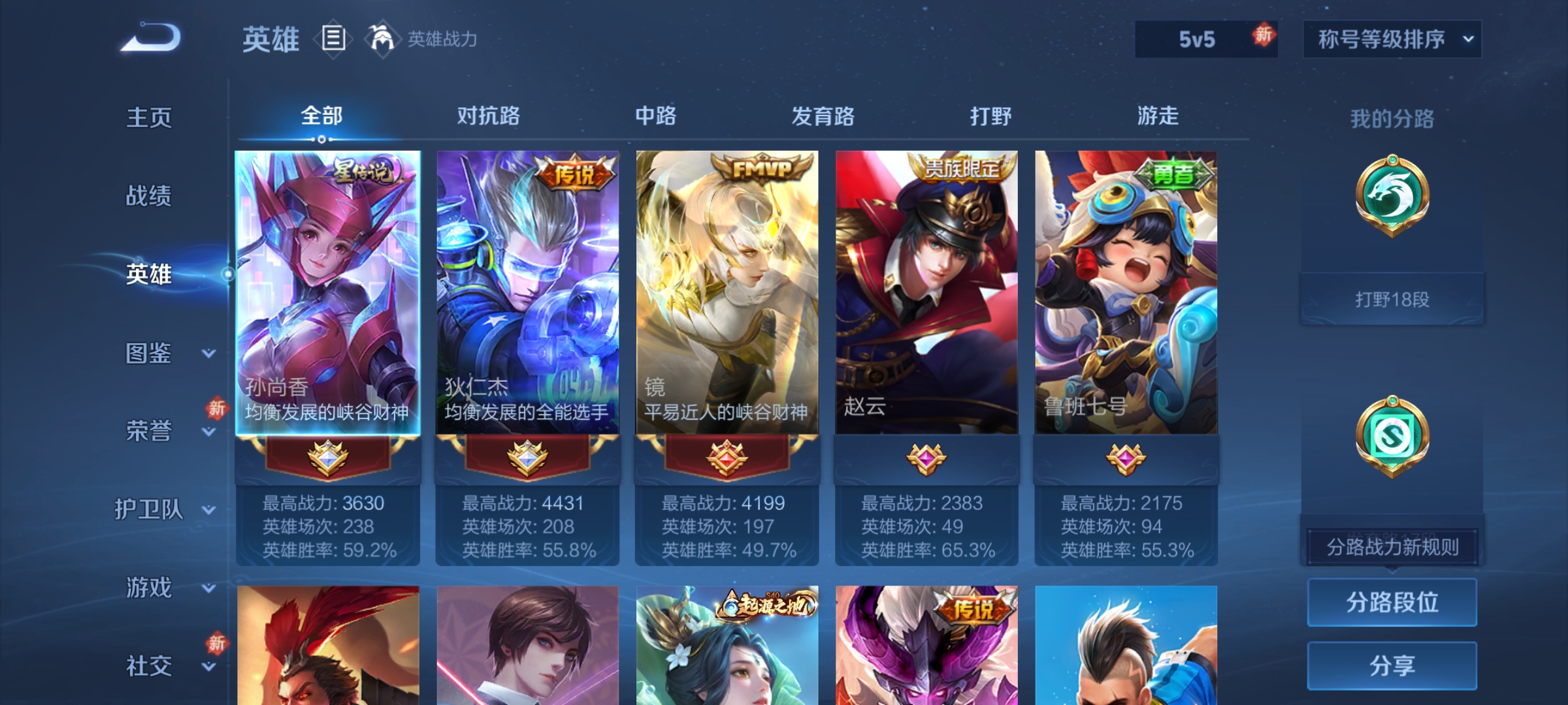 WZCMW4164741王者荣耀账号详情图3