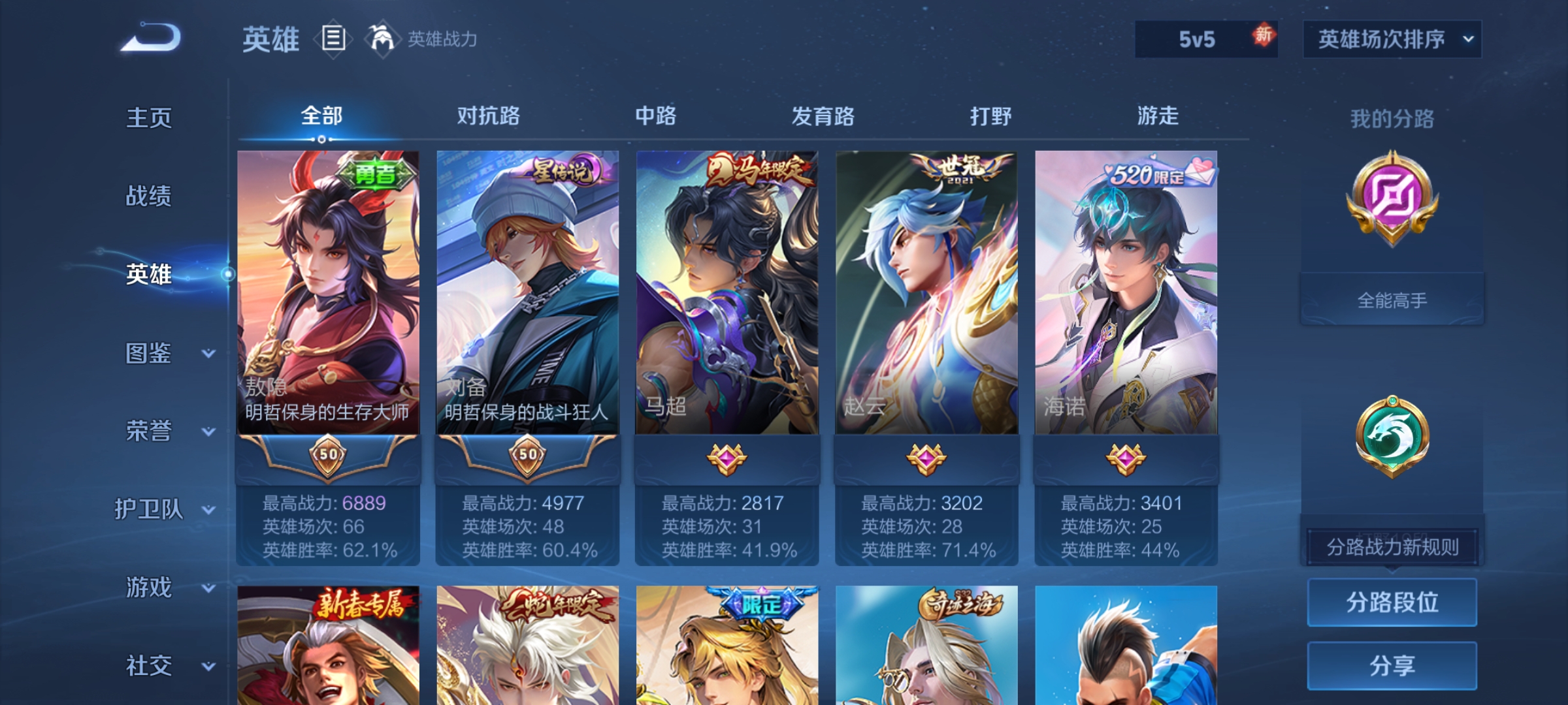 WZCMW4223033王者荣耀账号详情图2