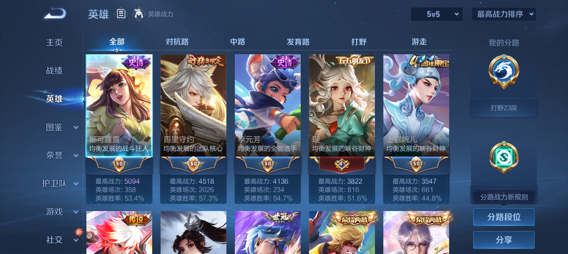 WZCMW3303228王者荣耀账号详情图2