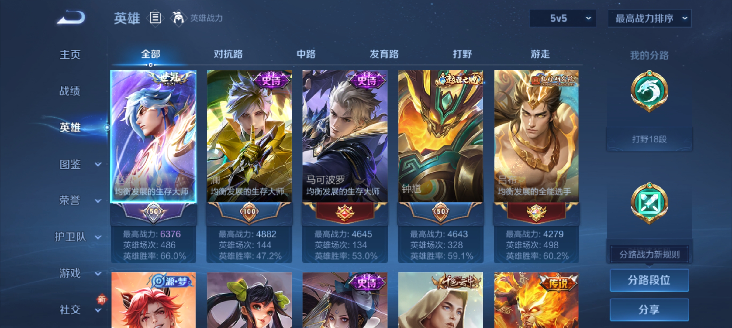 WZCMW3330049王者荣耀账号详情图2