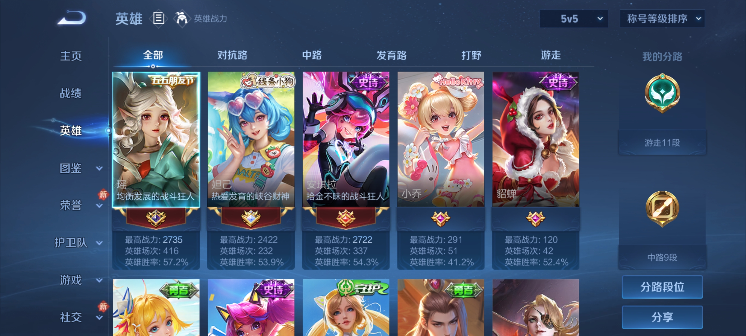 WZCMW4145709王者荣耀账号详情图3