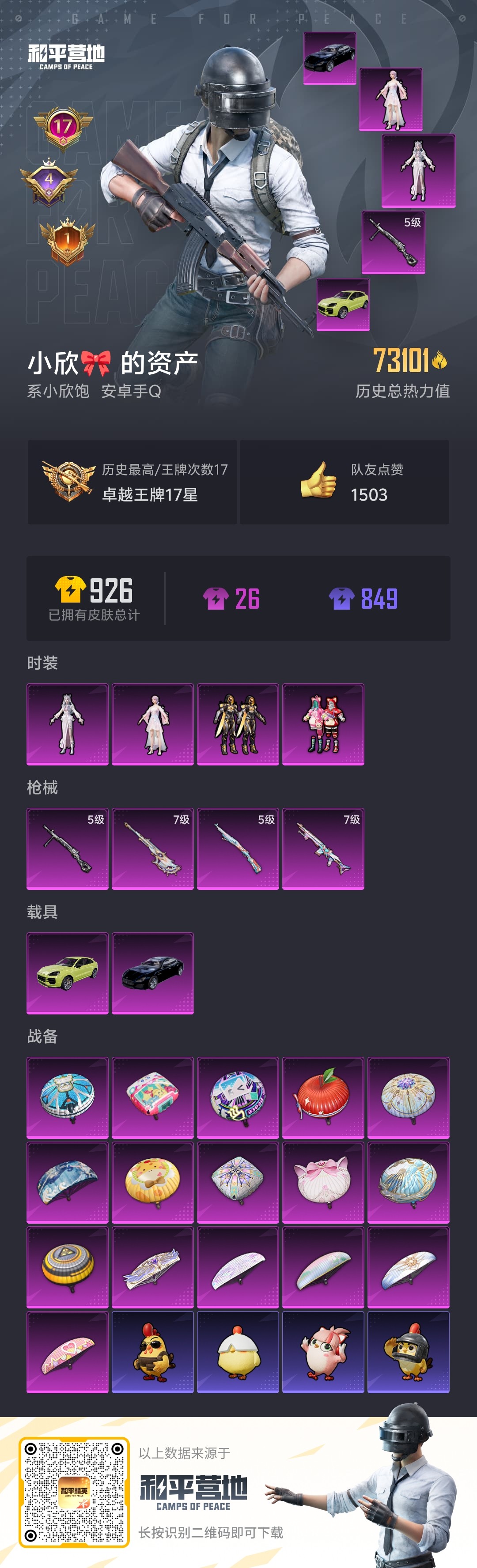 HPCMW3423354和平精英账号详情图28