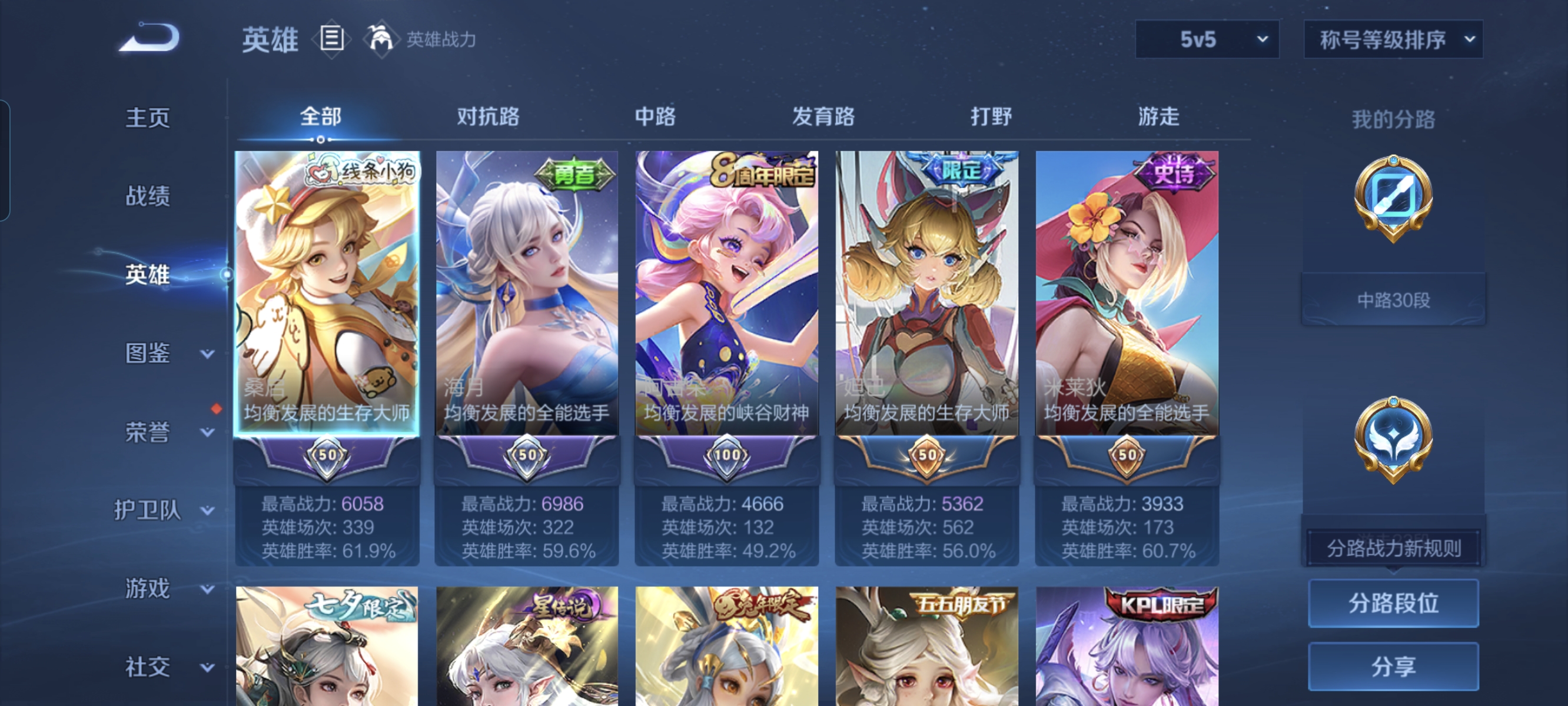 WZCMW4145697王者荣耀账号详情图3