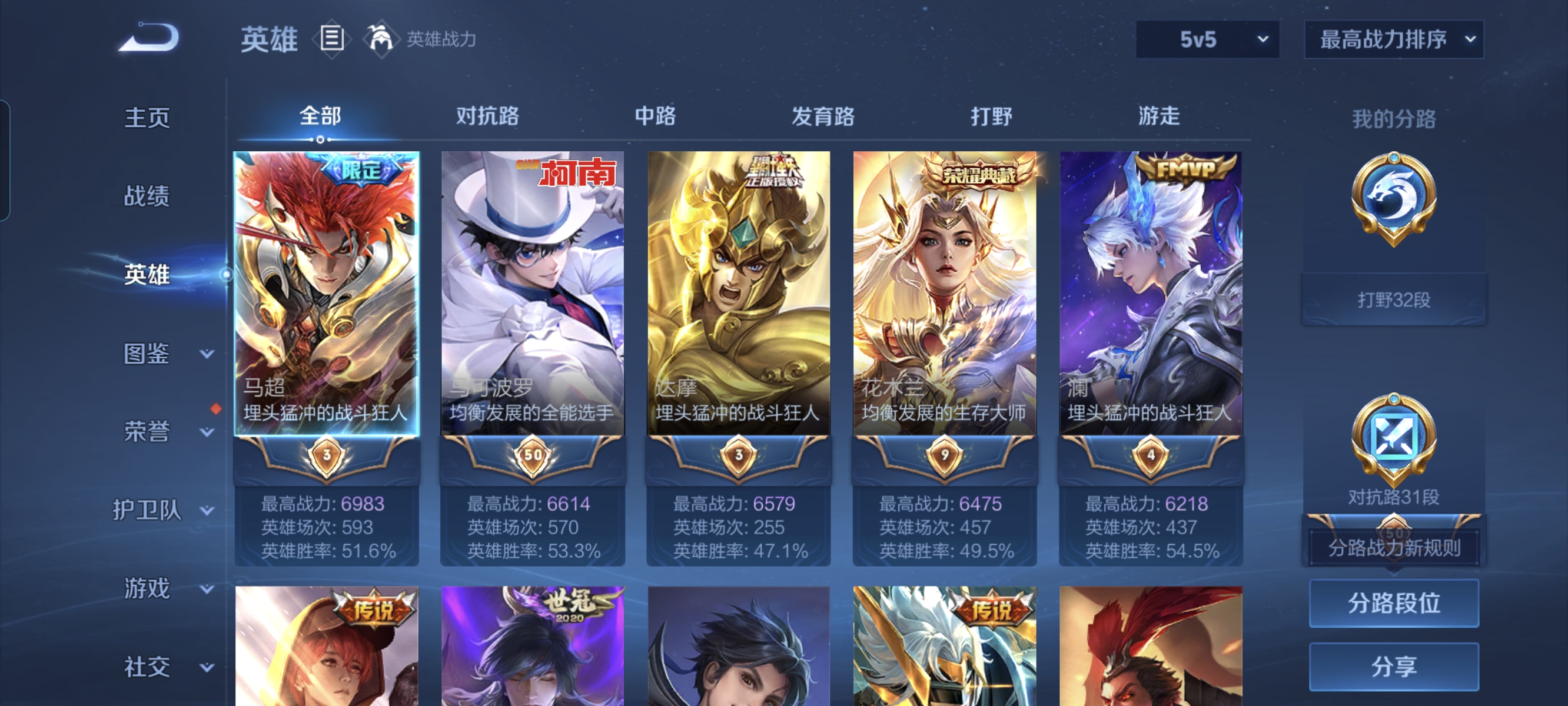 WZCMW3336402王者荣耀账号详情图3