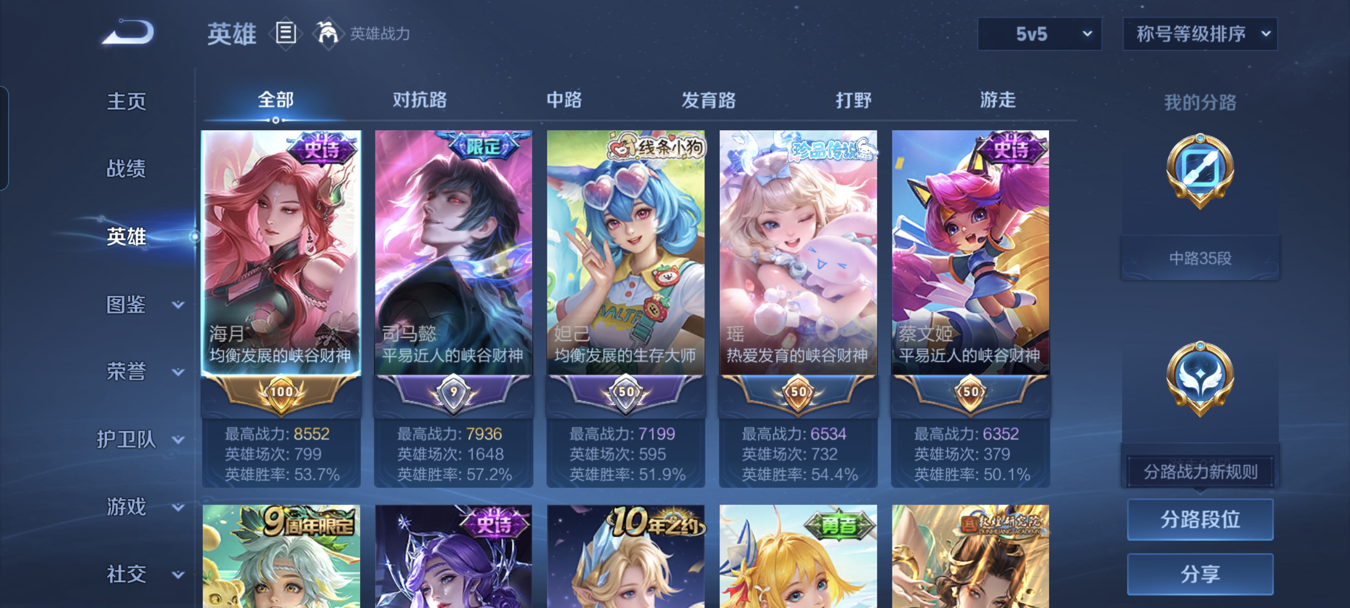 WZCMW4101539王者荣耀账号详情图3