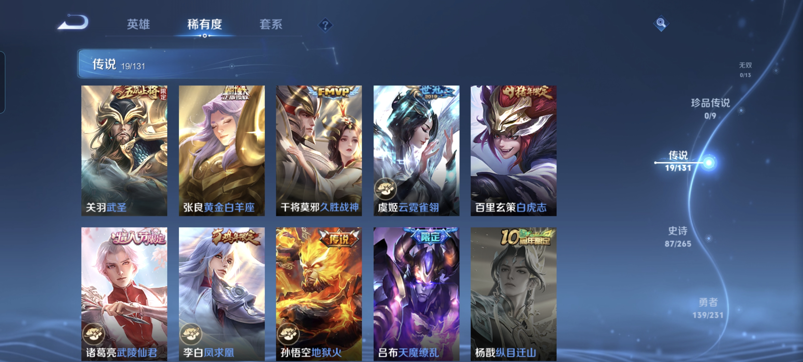 WZCMW440315王者荣耀账号详情图7