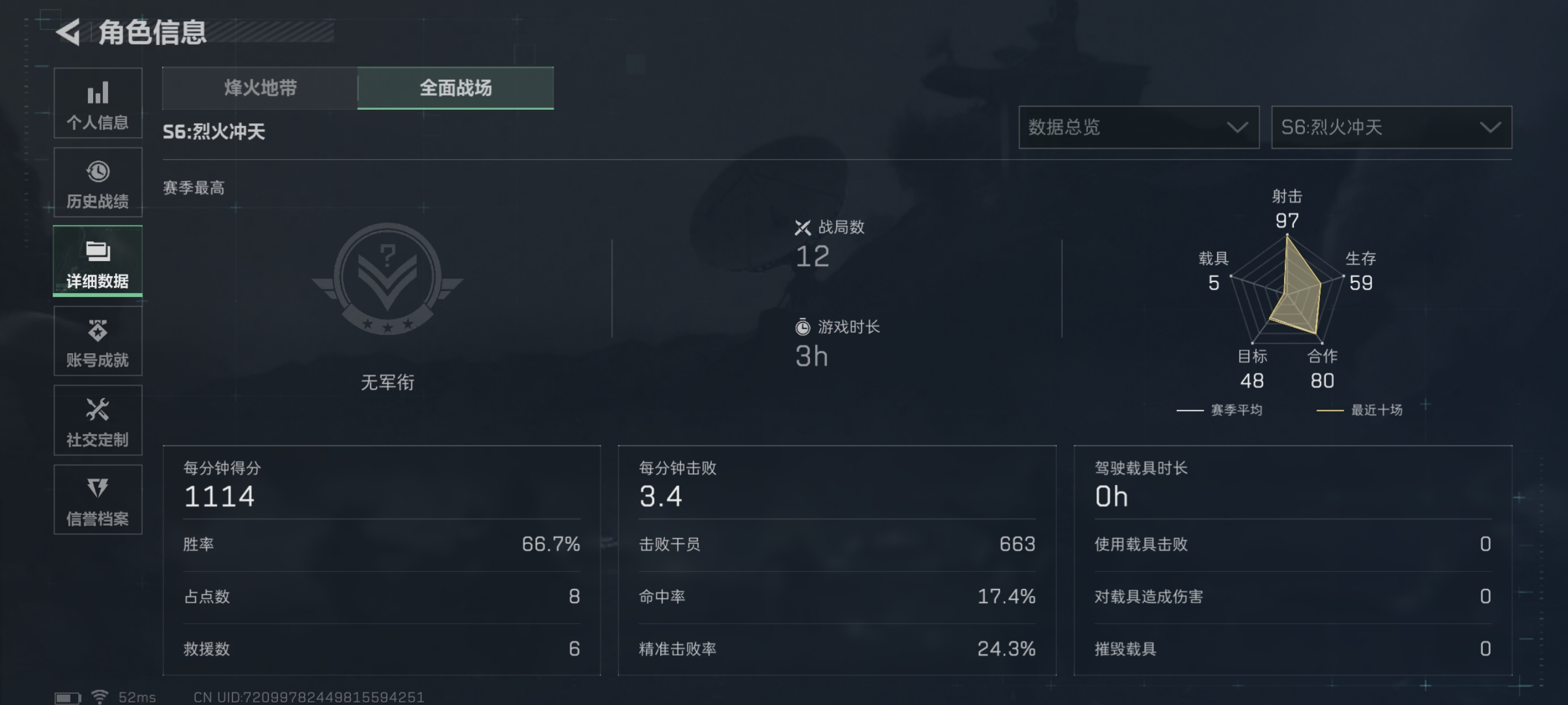 SJZCMW362974三角洲行动账号详情图4