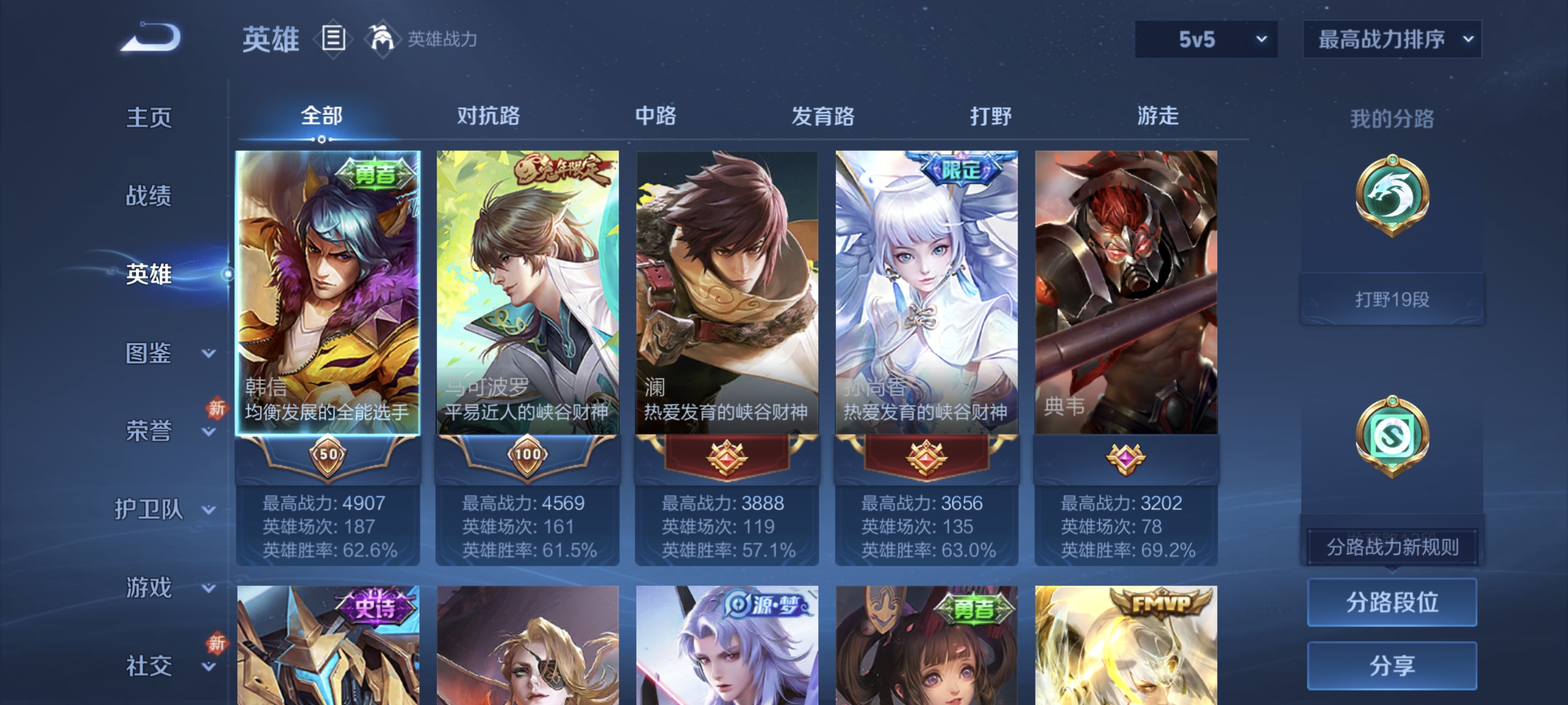 WZCMW4241496王者荣耀账号详情图3