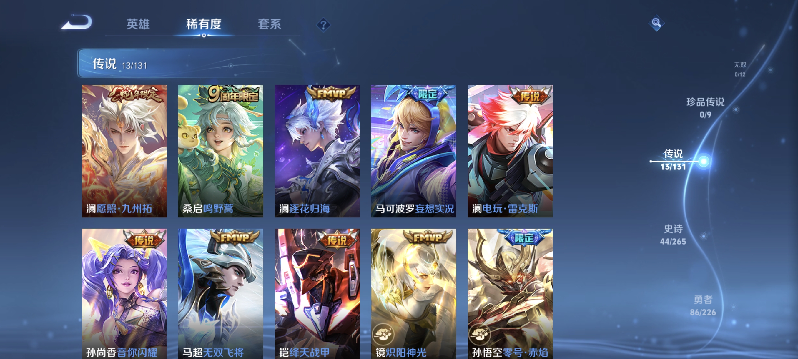 WZCMW3402801王者荣耀账号详情图5