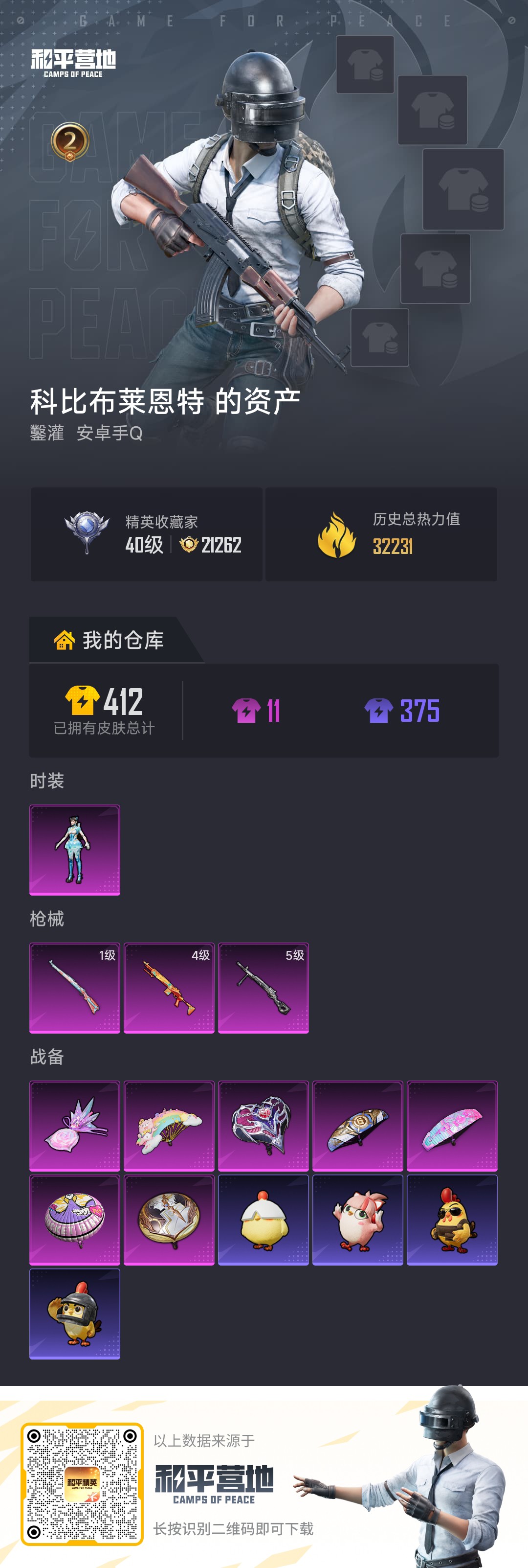 HPCMW4191390和平精英账号详情图20