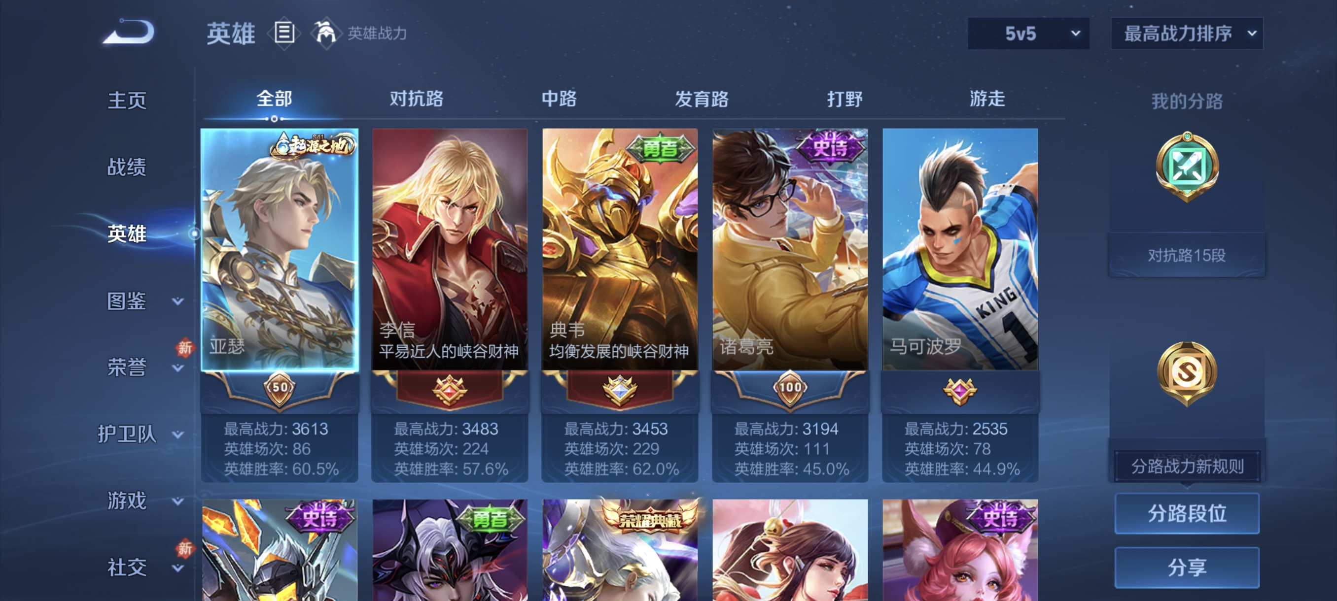 WZCMW4244842王者荣耀账号详情图3