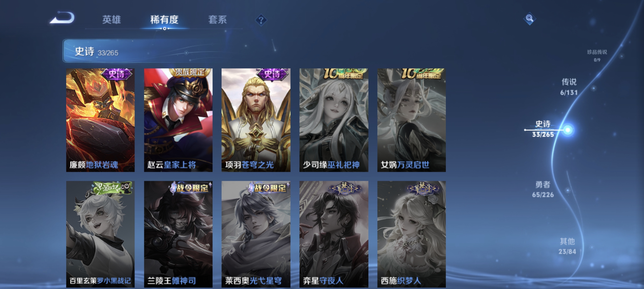 WZCMW3427012王者荣耀账号详情图9