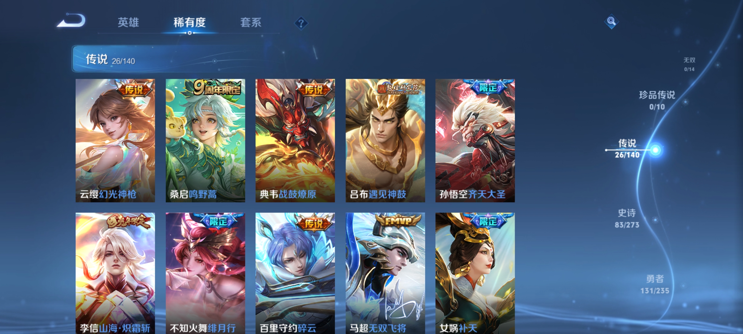 WZCMW4160593王者荣耀账号详情图5