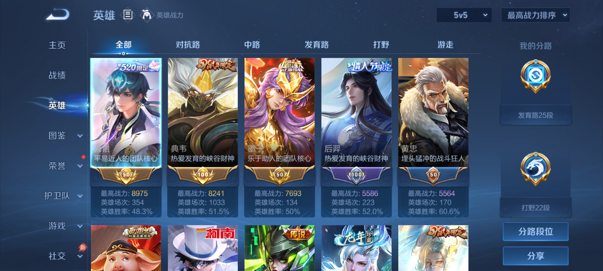 WZCMW4335391王者荣耀账号详情图3