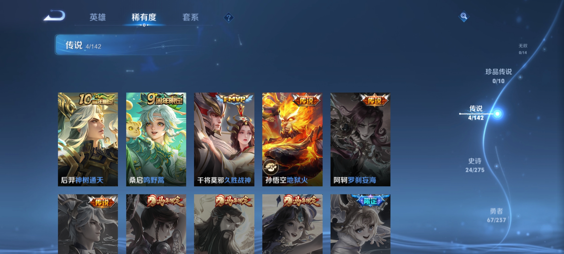 WZCMW4244845王者荣耀账号详情图4