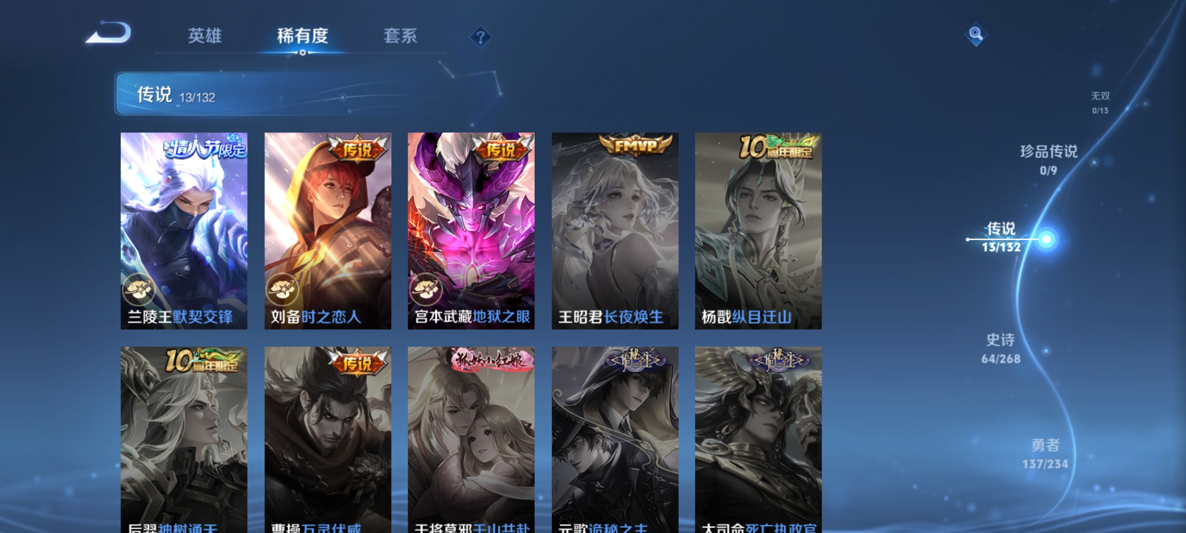 WZCMW499010王者荣耀账号详情图5