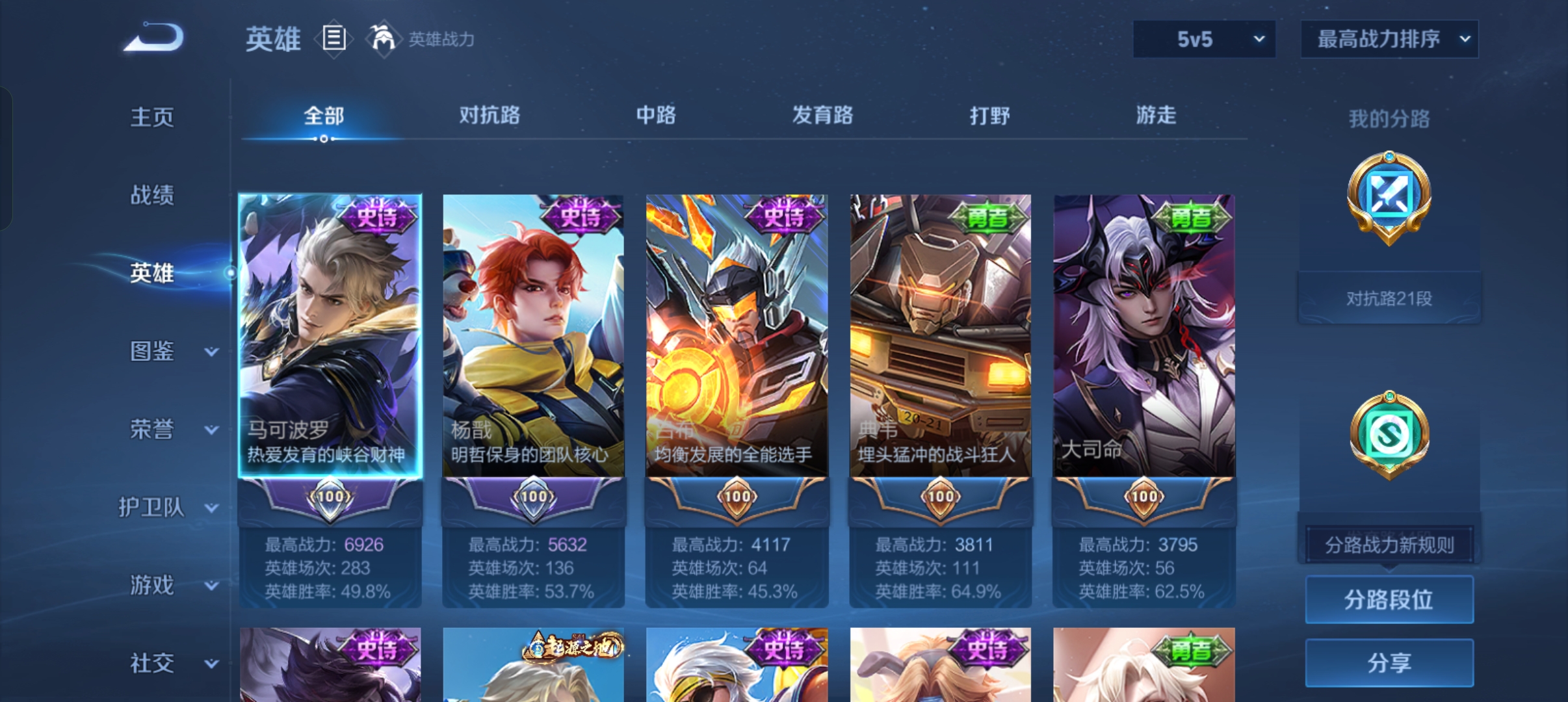 WZCMW440365王者荣耀账号详情图3