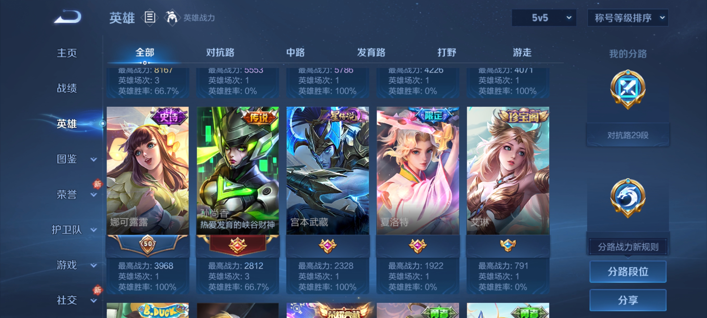 WZCMW4108429王者荣耀账号详情图4