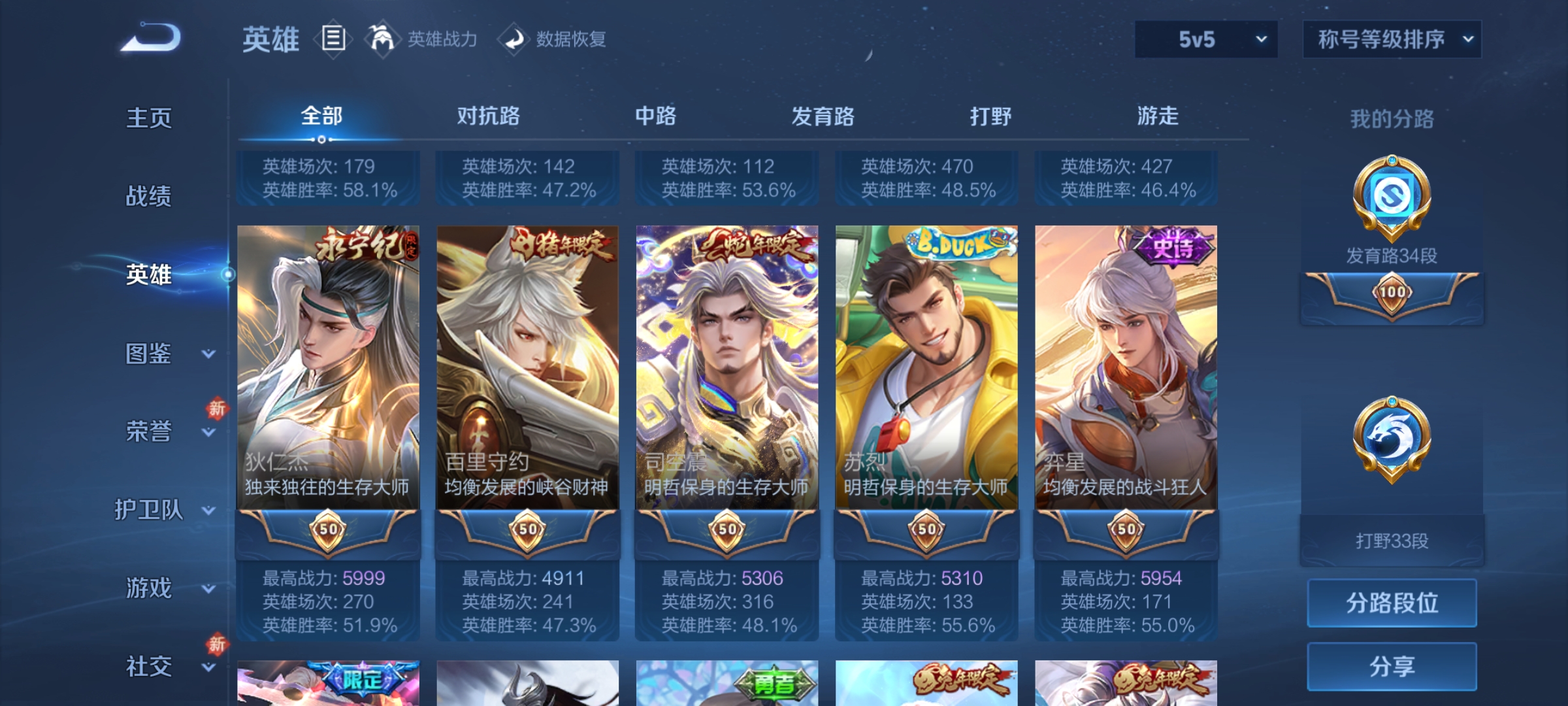 WZCMW4153890王者荣耀账号详情图5