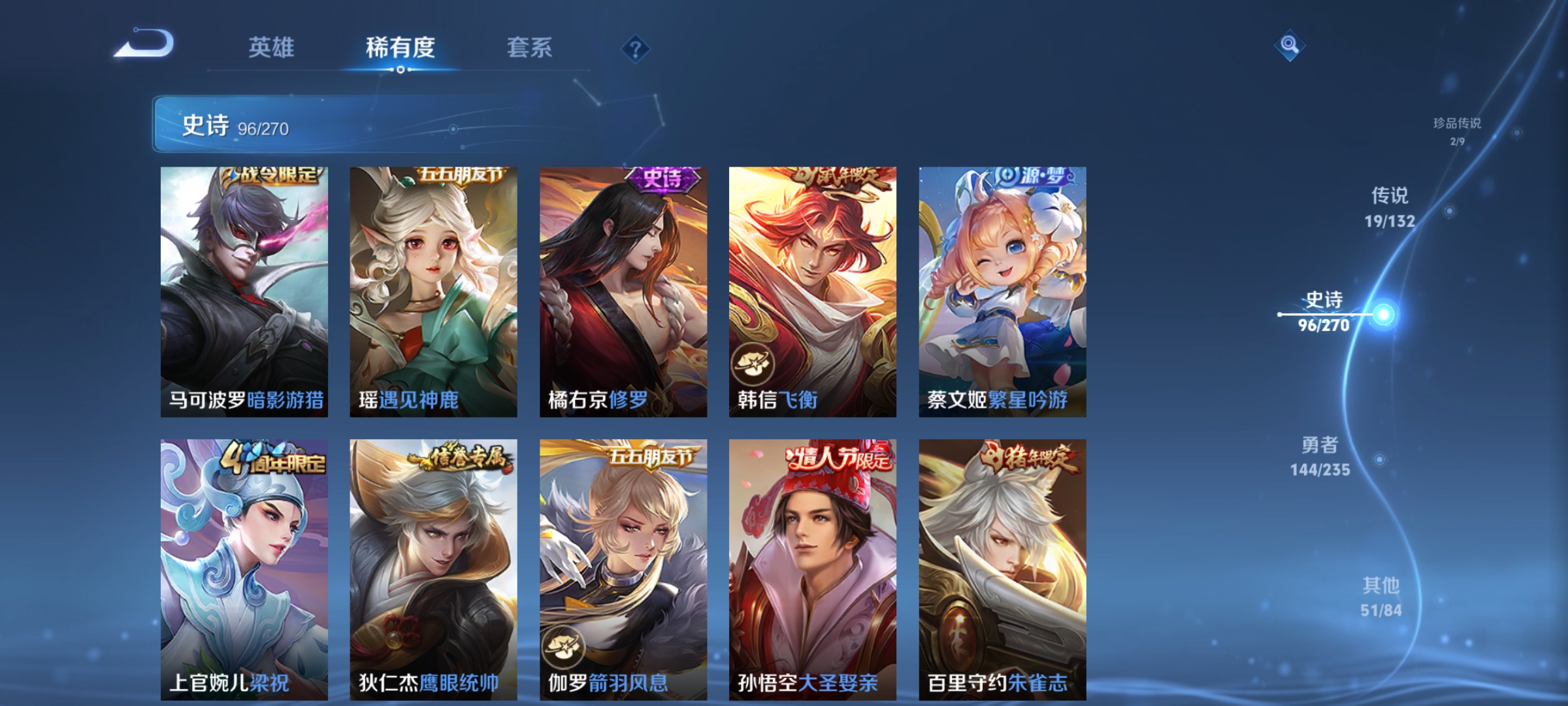 WZCMW4153890王者荣耀账号详情图17