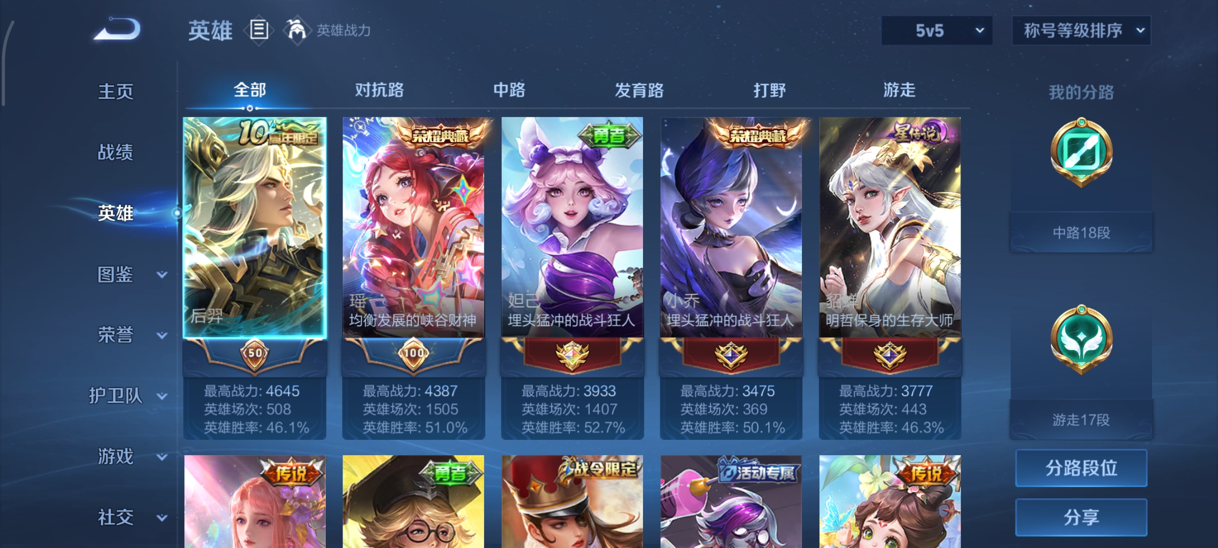 WZCMW3471633王者荣耀账号详情图3