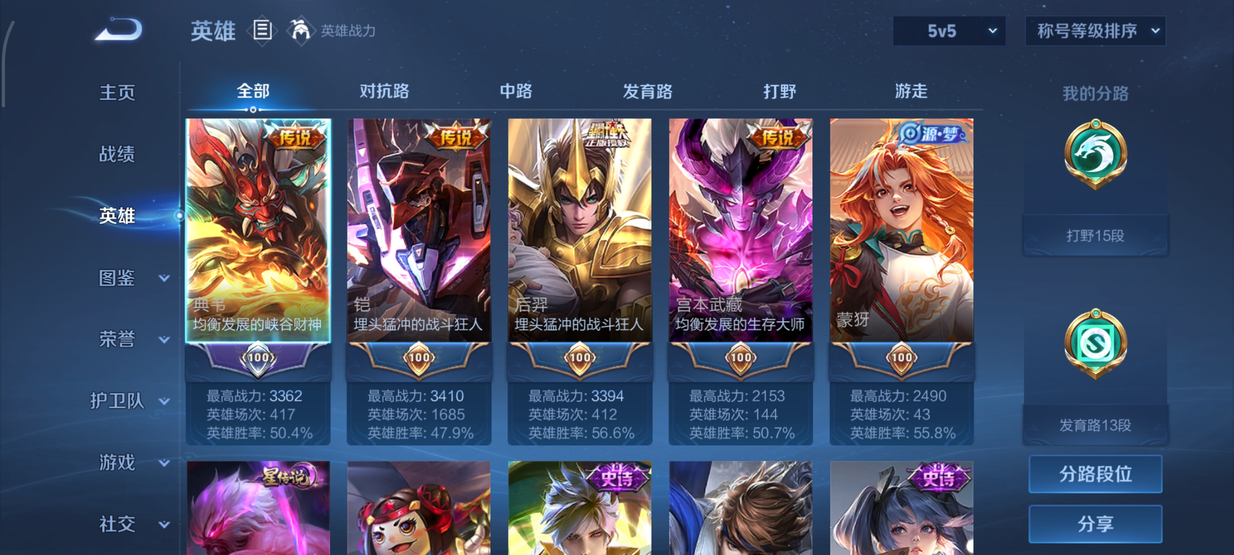 WZCMW3384981王者荣耀账号详情图3