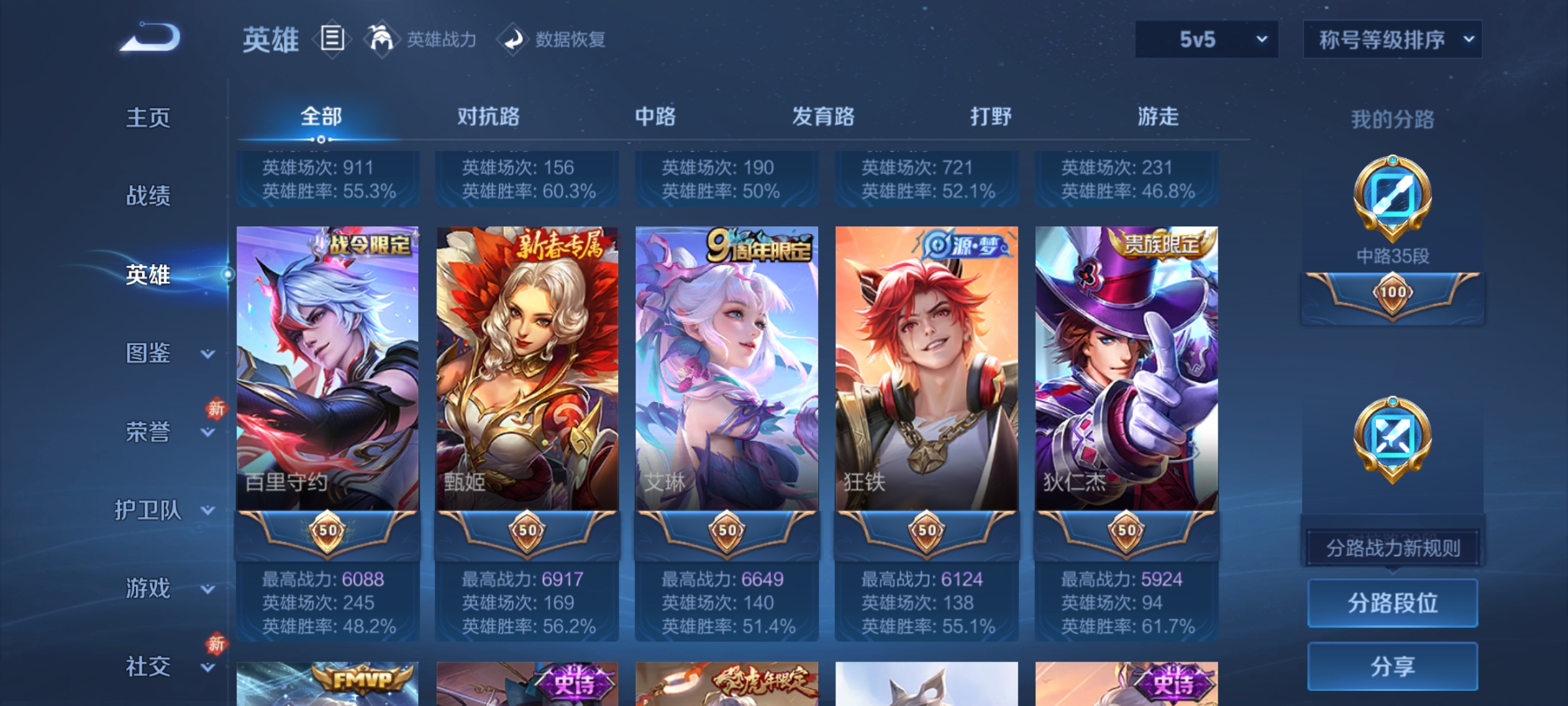 WZCMW4249437王者荣耀账号详情图4