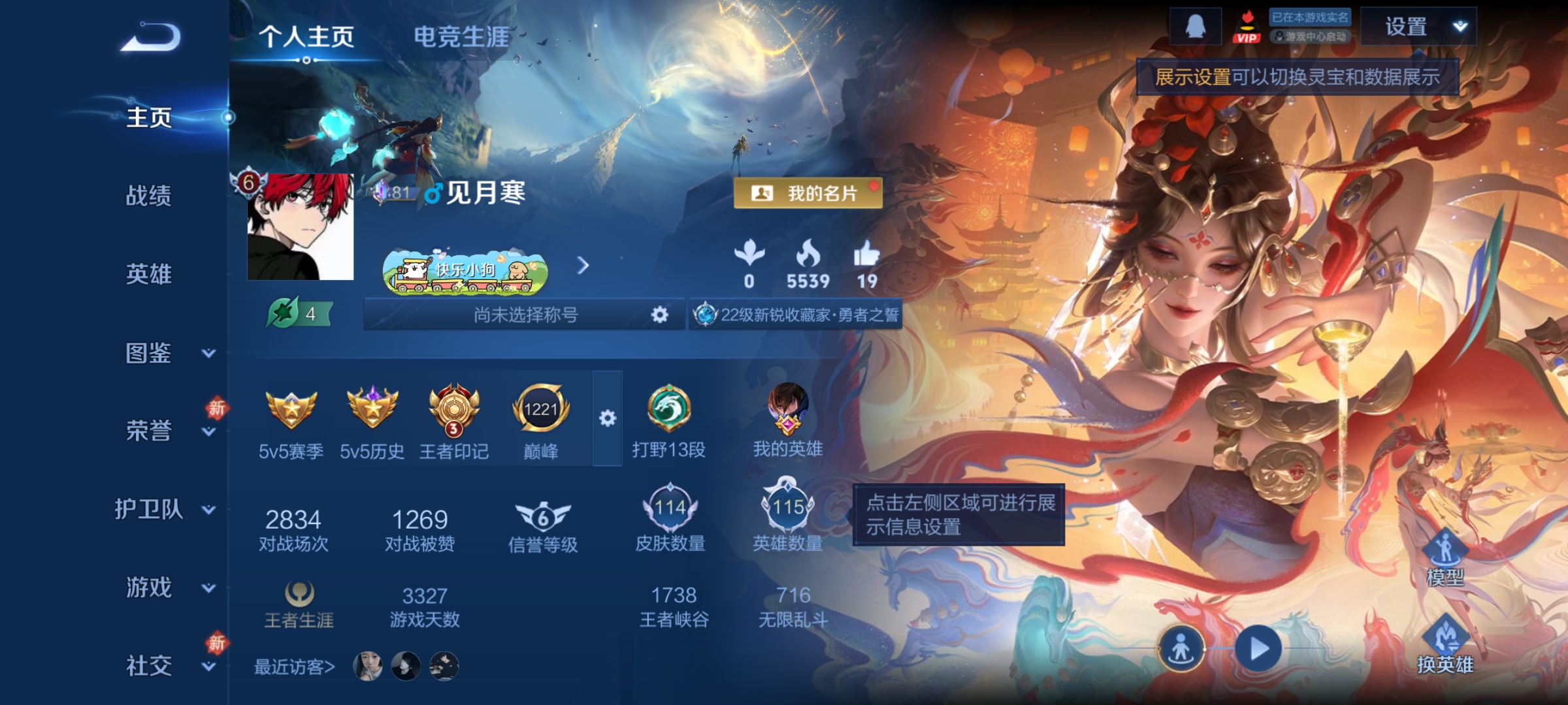 王者荣耀账号安卓QQ115英雄-114皮肤-【V6 9传说 114皮肤 115英雄】9传说，逐花归海,地狱之眼,黄金狮子