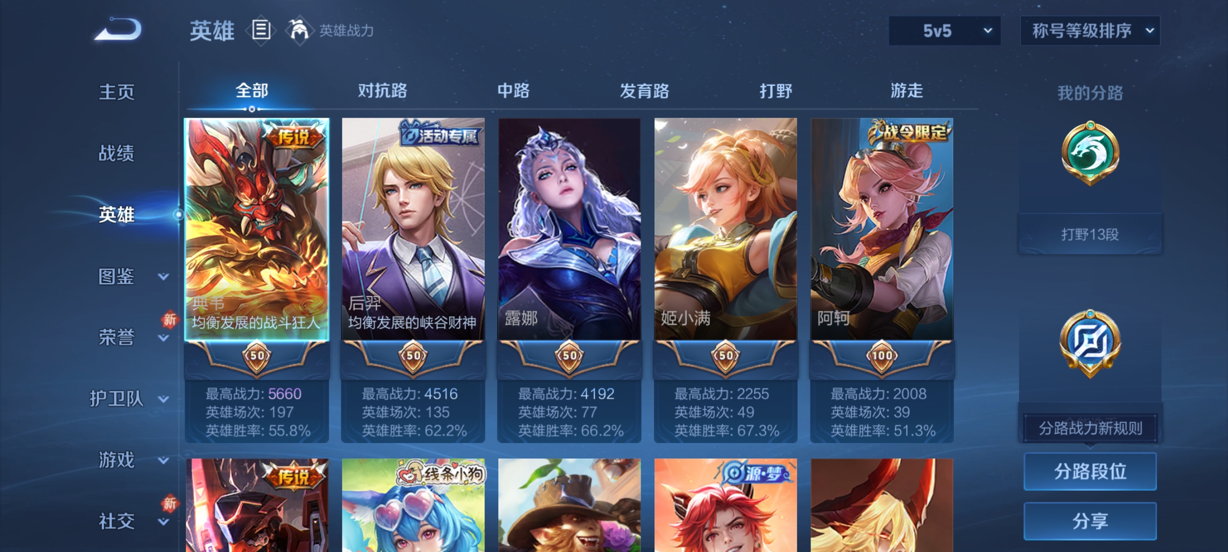 WZCMW4223041王者荣耀账号详情图3