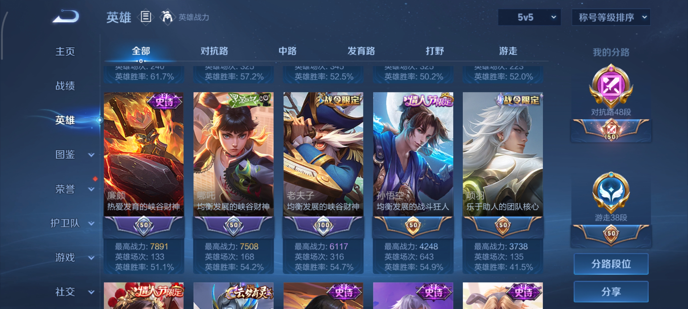 WZCMW3428195王者荣耀账号详情图4