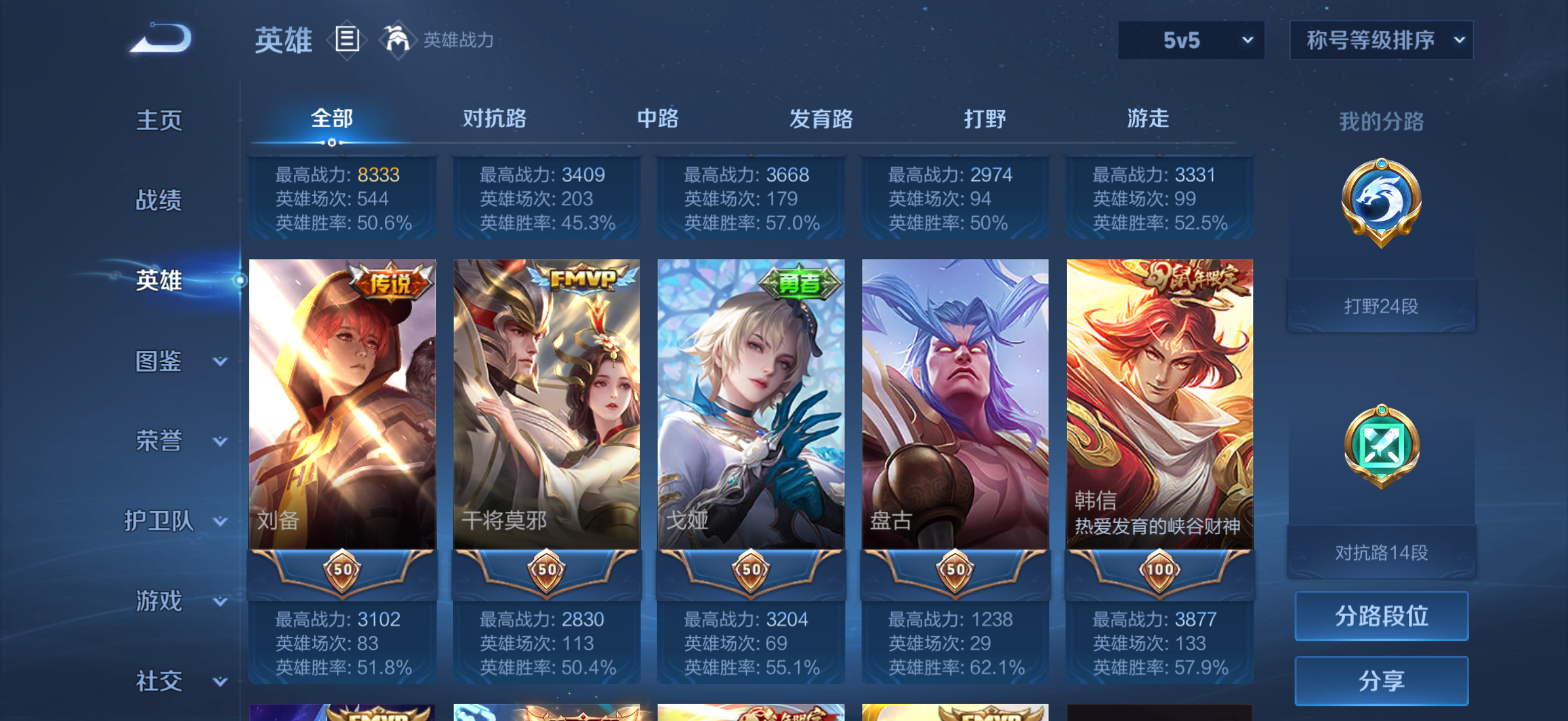 WZCMW4155923王者荣耀账号详情图4