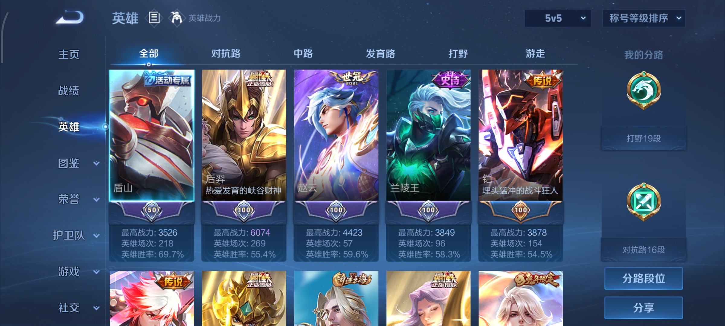 WZCMW471104王者荣耀账号详情图3